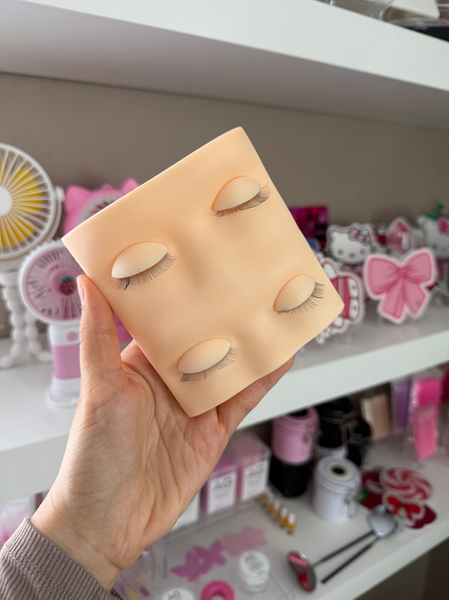 Lash mannequin head