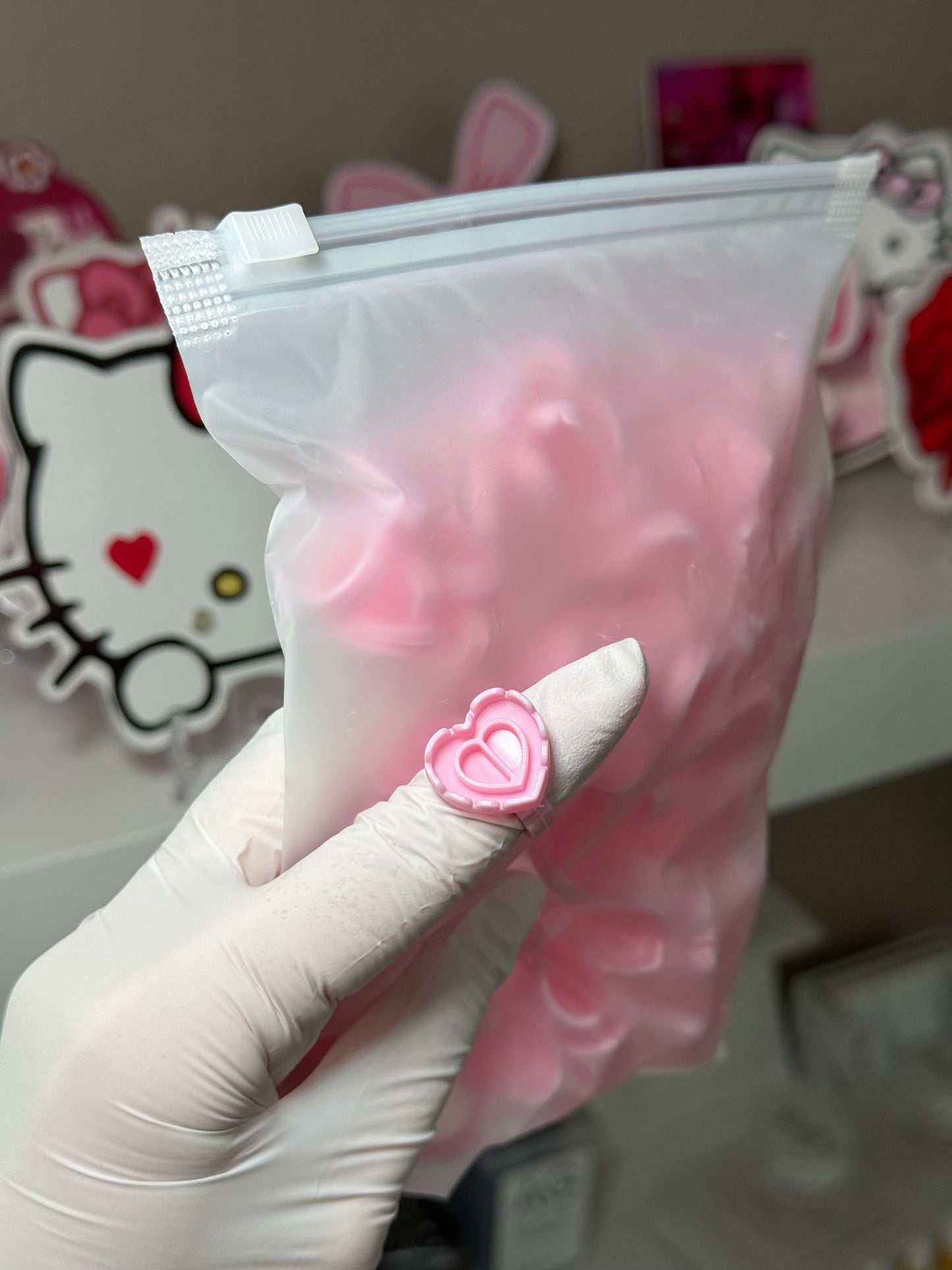 Heart Glue Ring