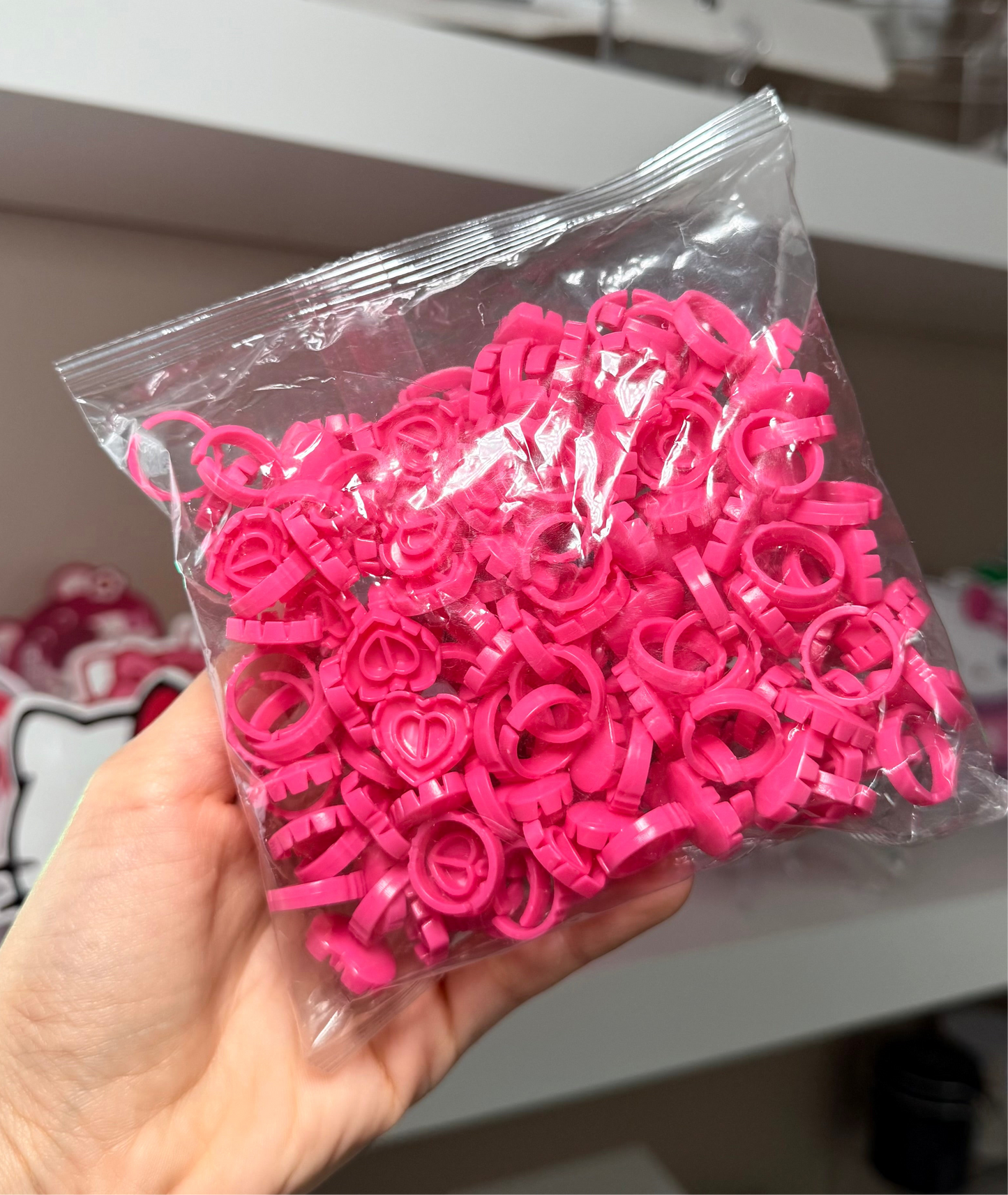 Heart Glue Ring