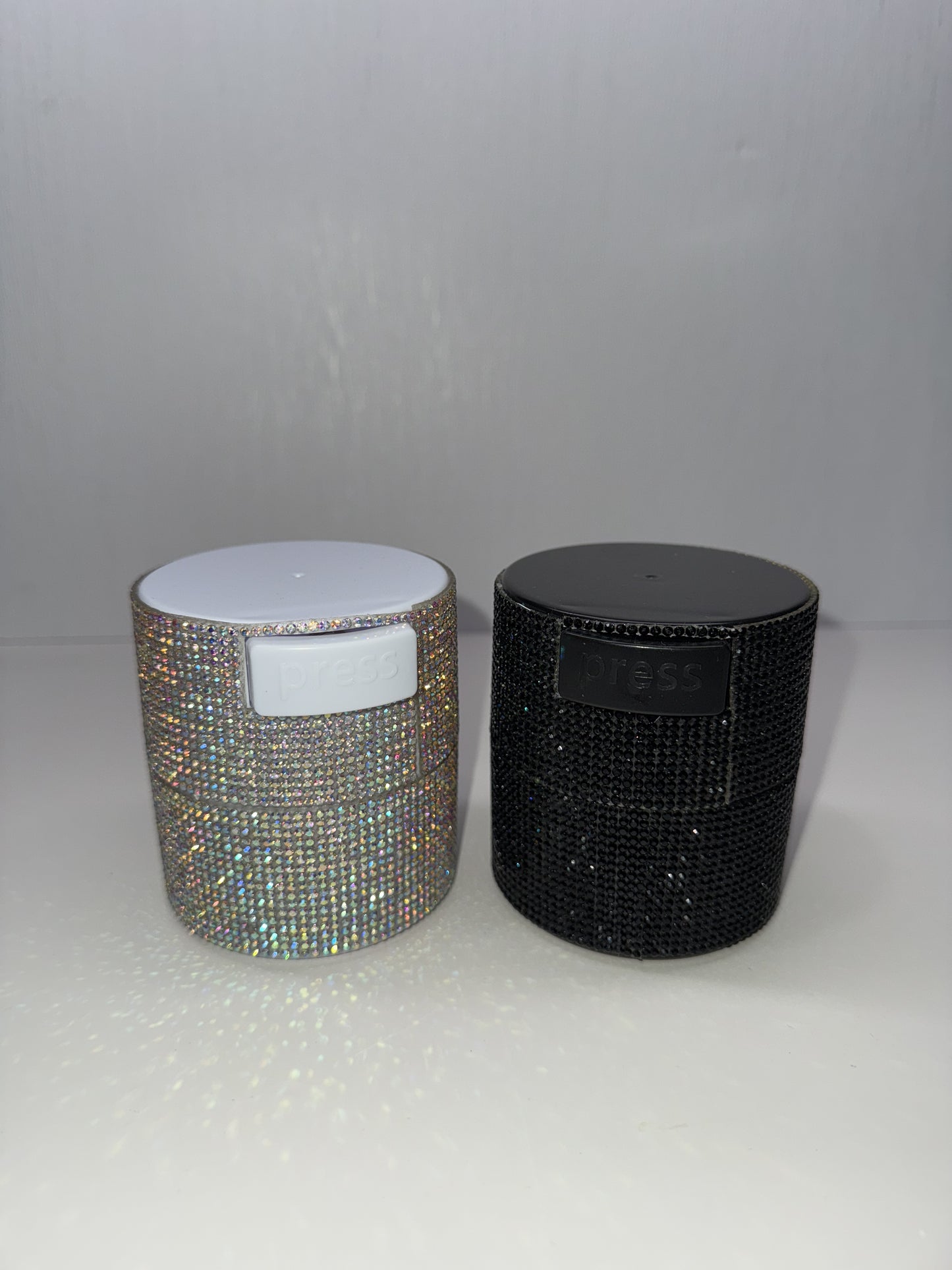 Blinged Storage Jar