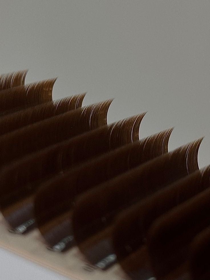 Brown Lash Trays