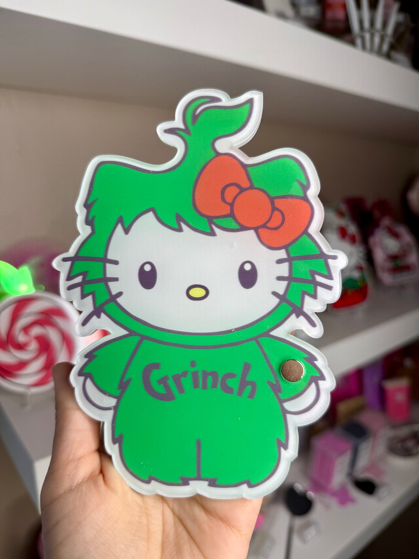 Hello Kitty Xmas Grinch Lash Tile