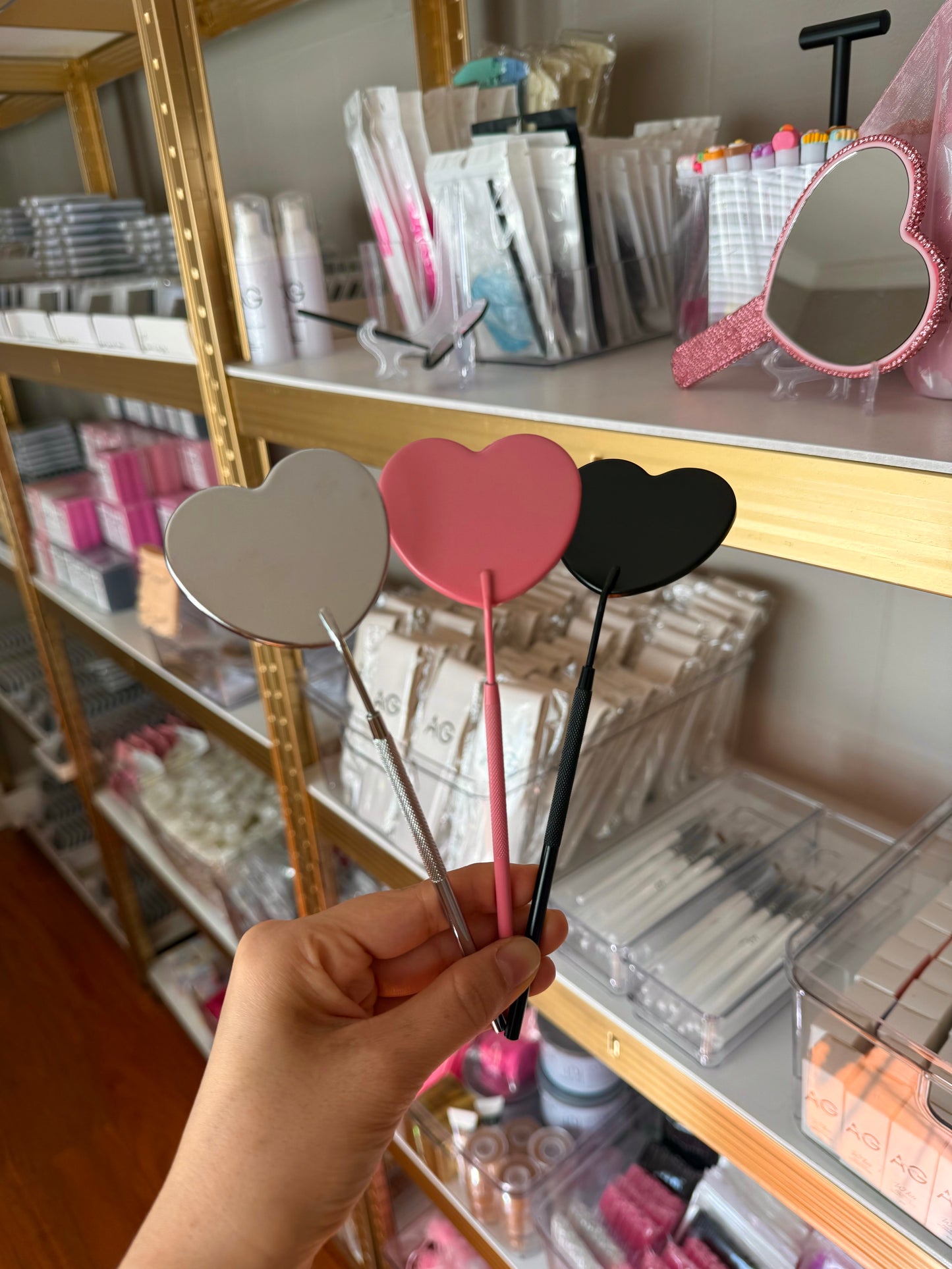 Dental Heart and Square Mirror