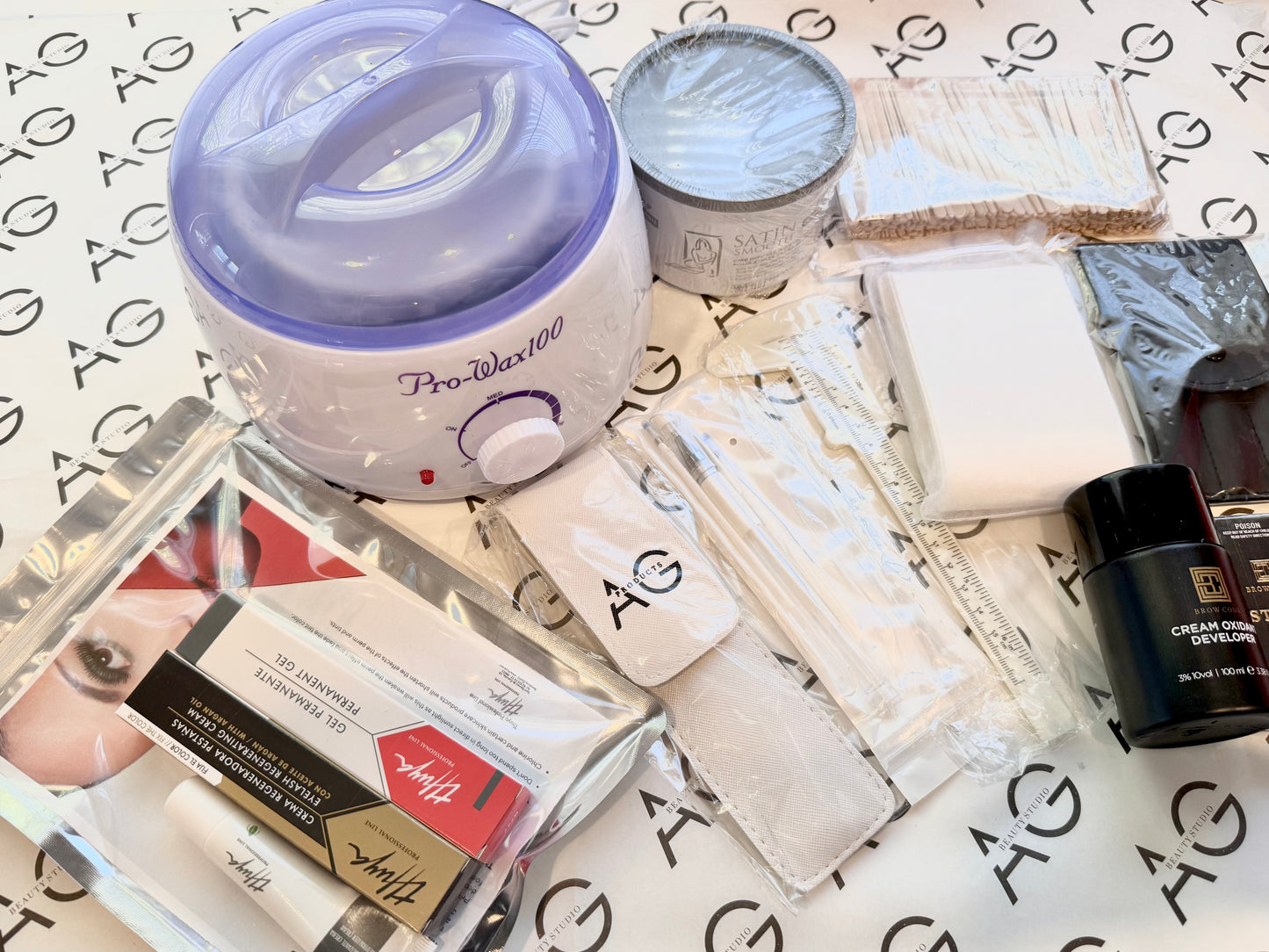 Brow Wax & Lamination Starter Kit