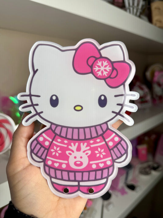 Hello Kitty Xmas Sweater Lash Tile