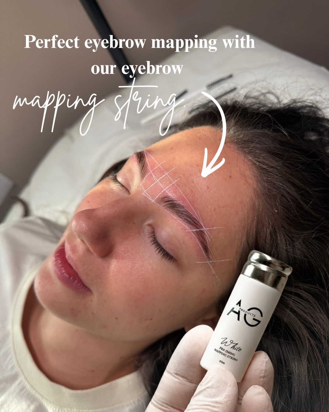 PRE-INKED BROW MAPPING STRING